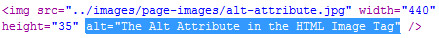 The Alt Attribute in the HTML Image Tag