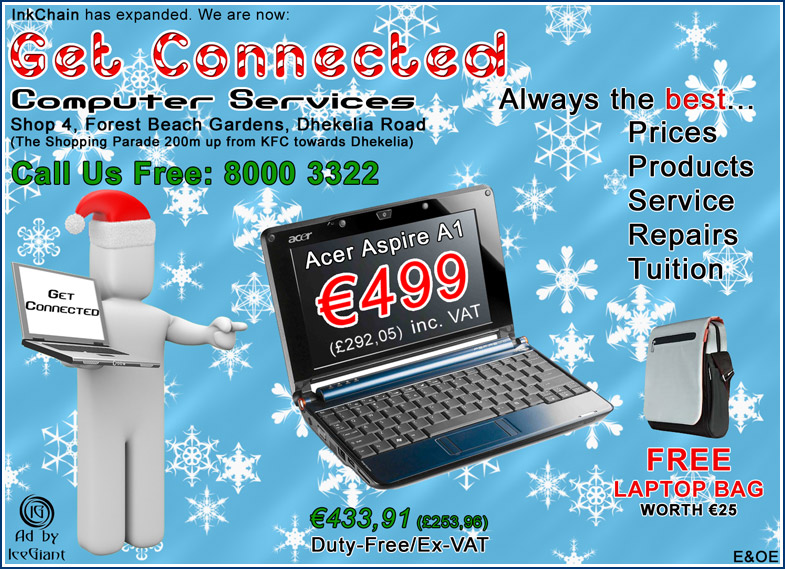MAgazine Advert for Get Connected Computers