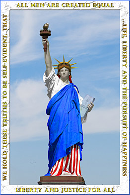 IceGiant's Lady Liberty Poster
