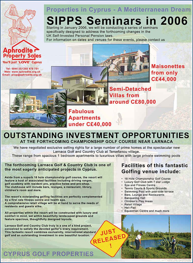 Advert for Worldwide Property Magazine